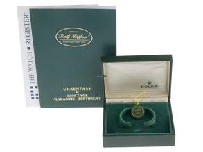 Thumbnail von Rolex Art Deco Stretch 1927 original Box sehr gut Vintage Art Deco Stretch 9kt Gelbgold 21g