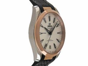 Thumbnail von Omega Seamaster Aqua Terra Ref.220.22.41.21.02.001 2023 Full Set Ungetragen Seamaster Aqua Terra 150M Stahl Sedna™-Gold Kautschuk Faltschließe