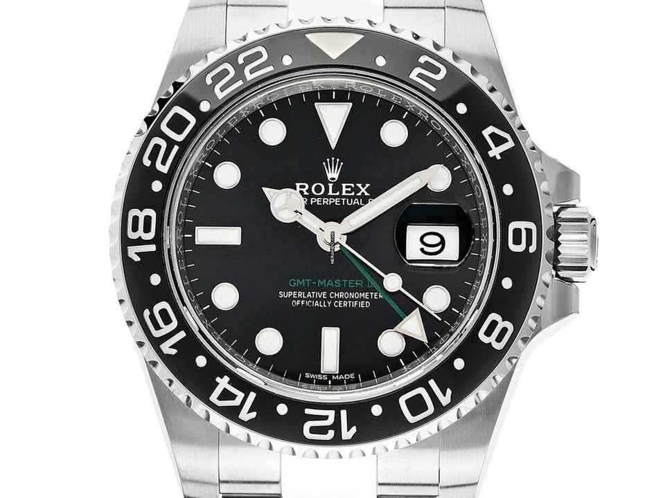  Rolex GMT-Master II Ref.116710LN 2013 LC 100 Full Set wie Neu Vintage GMT Master II 