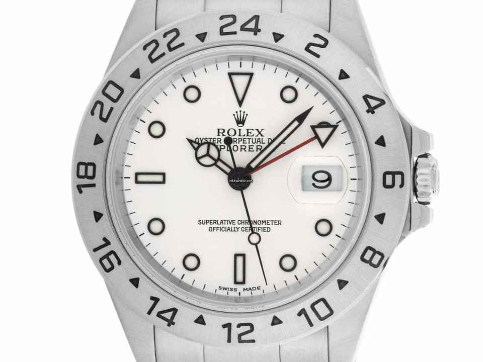  Rolex Explorer II Ref.16570 2000 Full Set sehr gut Vintage Explorer II 