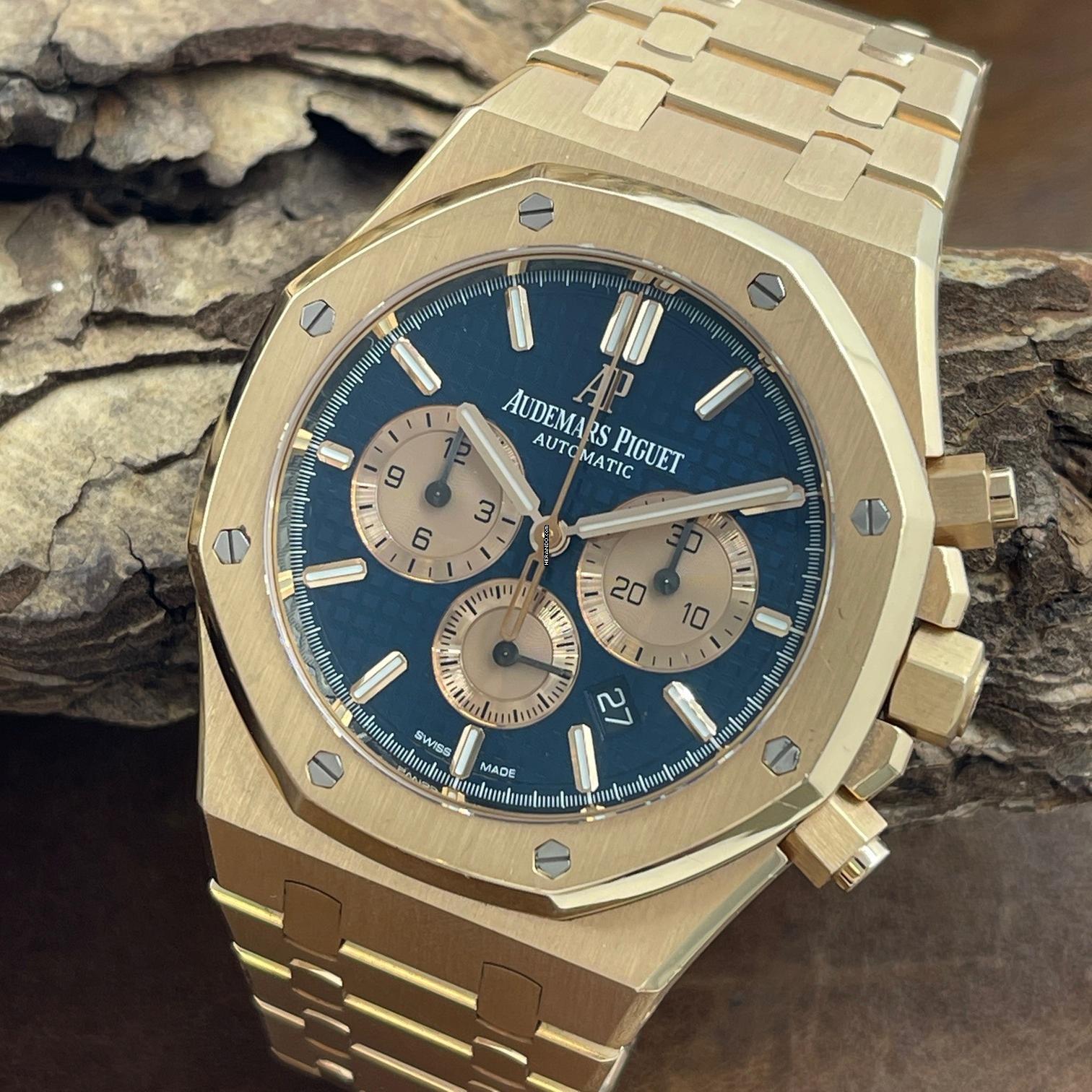  Audemars Piguet Royal Oak Chronograph Royal Oak 41 Chronograph Roségold - FULLSET - Ref. 26331OR.OO.1220OR.01 