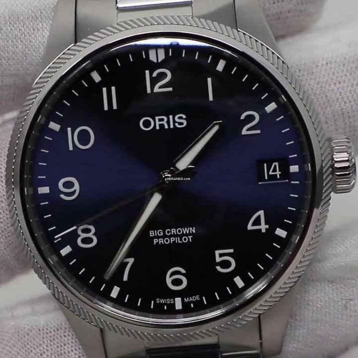 Oris Big Crown ProPilot Date 20 NEW FULL SET 