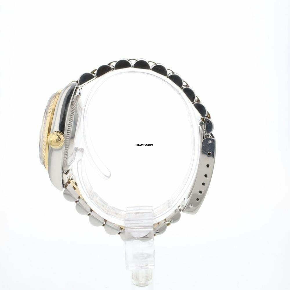  Rolex Datejust 31 Steel/Gold Jubilee Blue Diamond Vignette Dial 