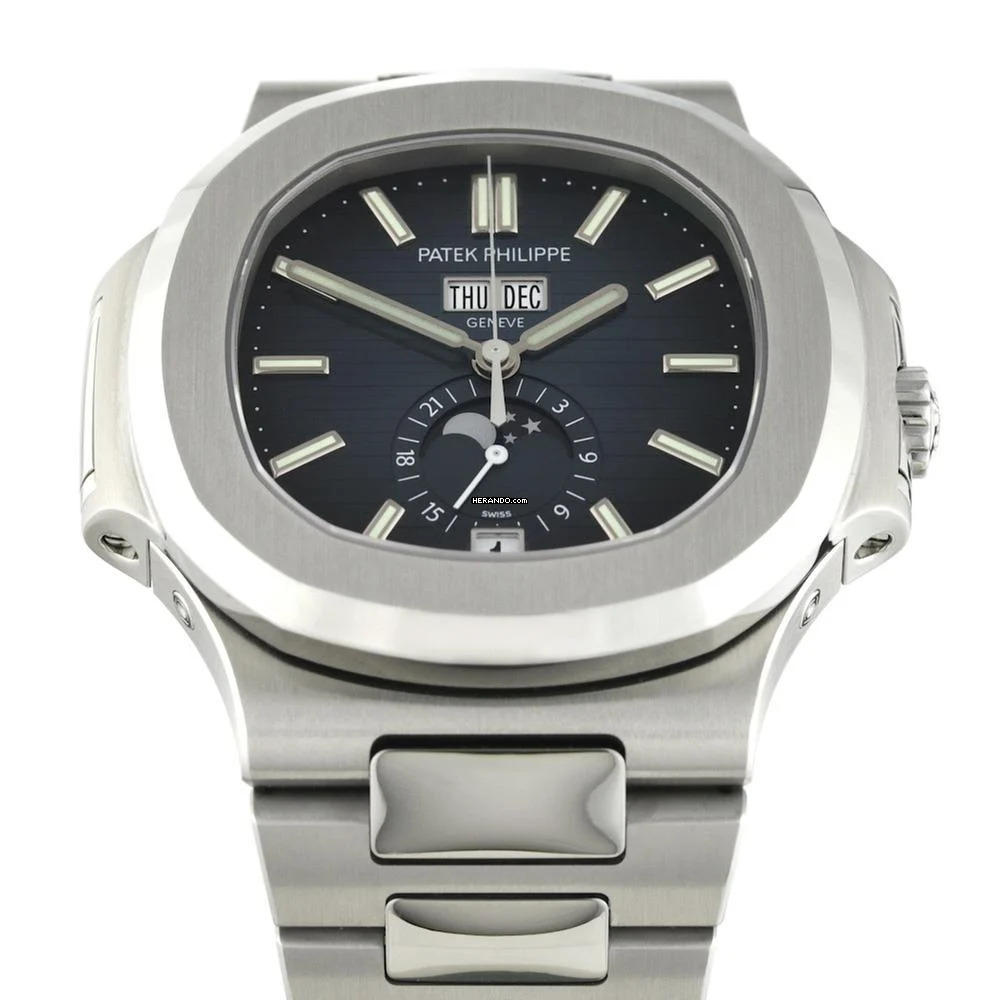  Patek Philippe Nautilus Blue Dial Ref.5726 