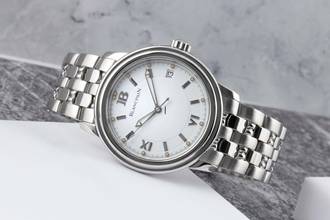 Thumbnail von Blancpain Léman Ultra Slim Automatik Edelstahl Herrenuhr Ref. 2100-1127-11 Box