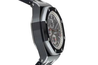 Thumbnail von Audemars Piguet Royal Oak Offshore Chronograph Keramik / Titan Automatik Ref. 26405CE.OOA002CA.01 B&P