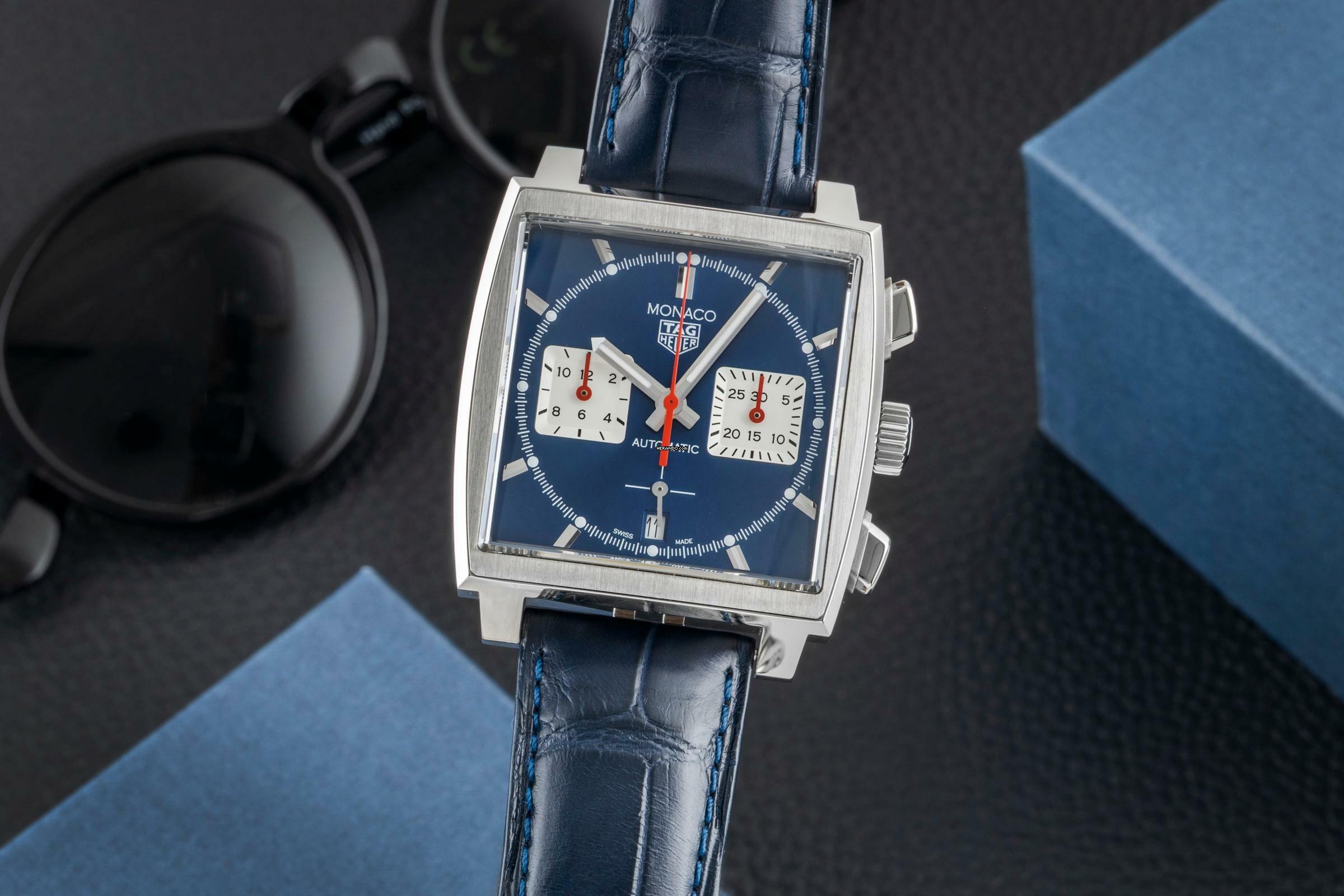  TAG Heuer Monaco Chronograph Automatik Herrenuhr CBL2111.FC6453 