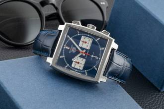 Thumbnail von TAG Heuer Monaco Chronograph Automatik Herrenuhr CBL2111.FC6453