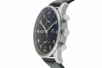 Thumbnail von IWC Portugieser Chronograph Stahl Automatik Ref. IW371447 B&P