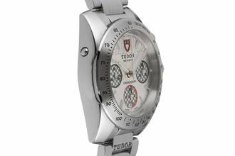 Thumbnail von Tudor Sport Chronograph Silver Dial Edelstahl Automatik Ref. 20300 H-Serie