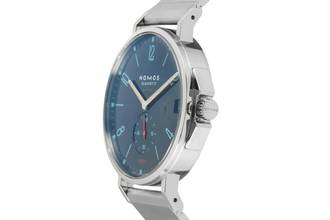 Thumbnail von NOMOS Tangente Sport Stahl Automatik Herrenuhr Ref. 501 Papiere 2020