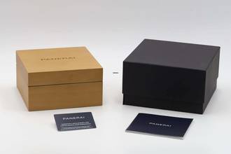 Thumbnail von Panerai Luminor Base Logo Stahl Handaufzug Herrenuhr Ref. PAM01086 B&P 2024