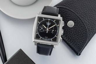 Thumbnail von TAG Heuer Monaco Chronograph Stahl Automatik Limited Ref. CS2110 Papiere 1999