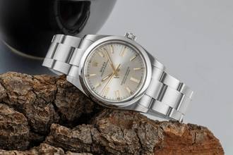 Thumbnail von Rolex Oyster Perpetual 34 Automatik Edelstahl Ref 124200 Box & Papiere 2021