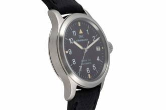 Thumbnail von IWC Fliegeruhr Mark XII Lady Black Dial Edelstahl Automatik Damenuhr Ref. IW442101