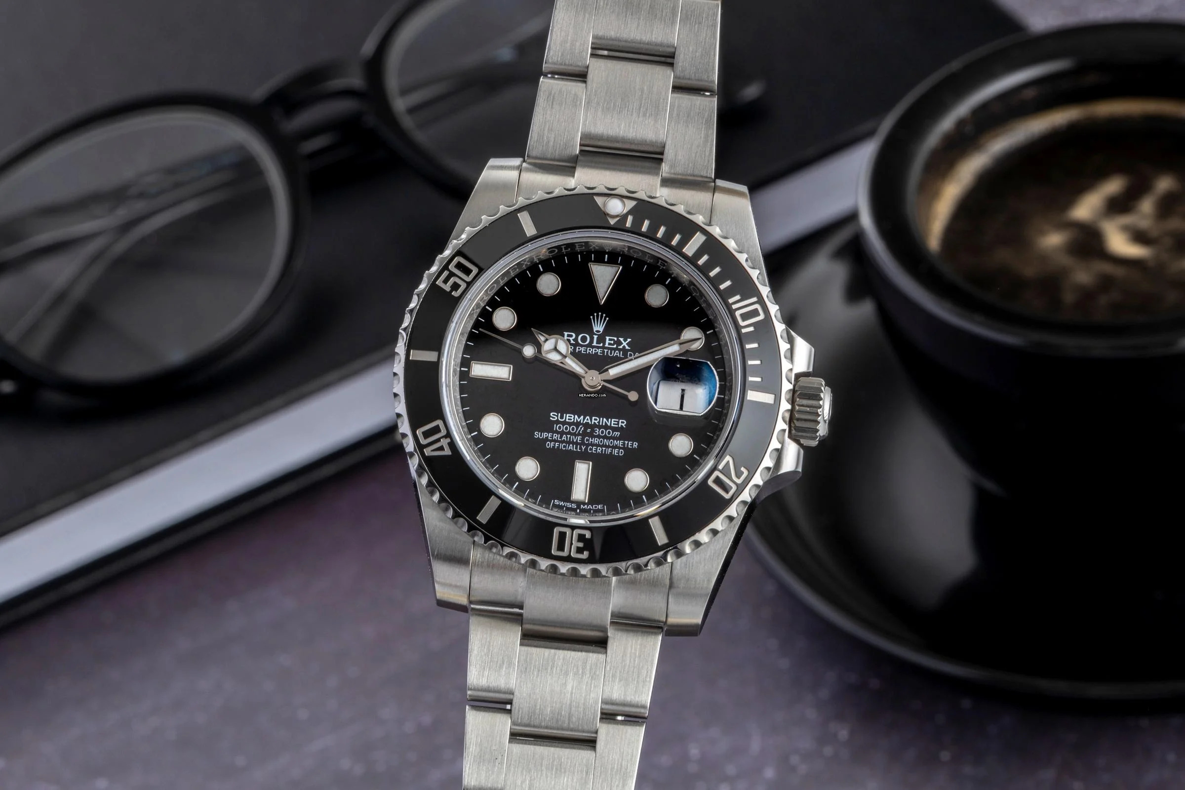 Rolex Submariner Date 40 Stahl Automatik Herrenuhr Ref. 116610LN 