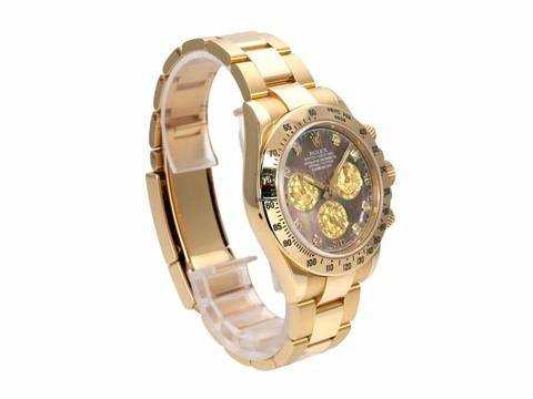  Rolex Daytona Ref. 116528 Gold Crystals Zifferblatt 