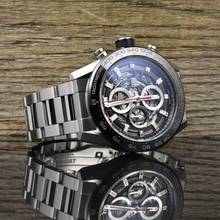 Thumbnail von TAG Heuer Carrera Calibre HEUER 01 Skeleton Automatik CAR2A1W B&P