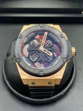 Thumbnail von Hublot King Power Unico Gmt FULL SET WITH BOX AND PAPERS Rosegold Worldtime/GMT/TIMEZONE