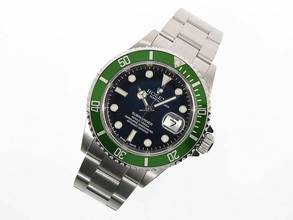 Thumbnail von Rolex Submariner Date Kermit - Flat4 - F Serie - MK1 - Full Set