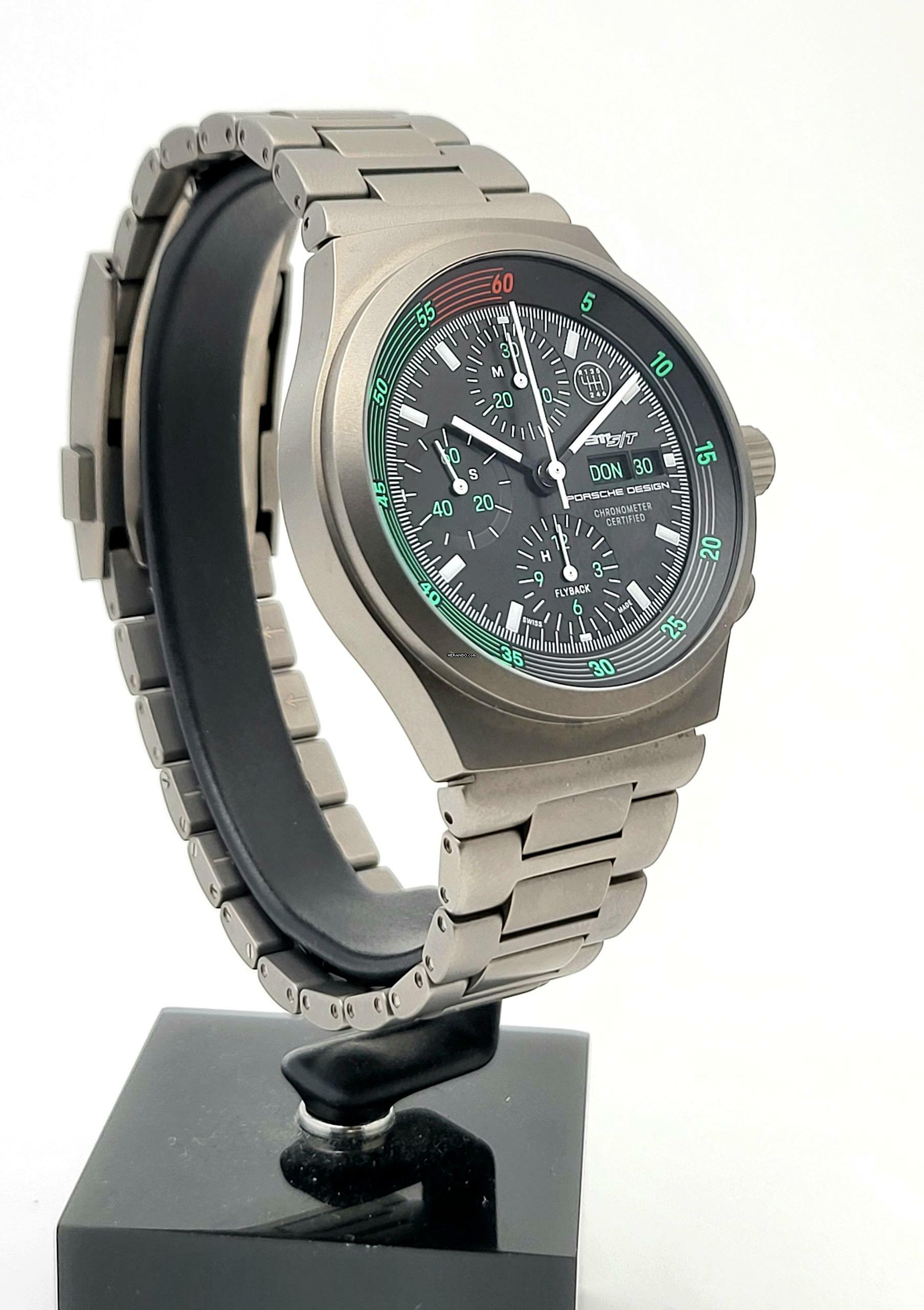 Thumbnail von Porsche Design 911 S/T Chronograph 1 Titan Limited Edition new Full Set