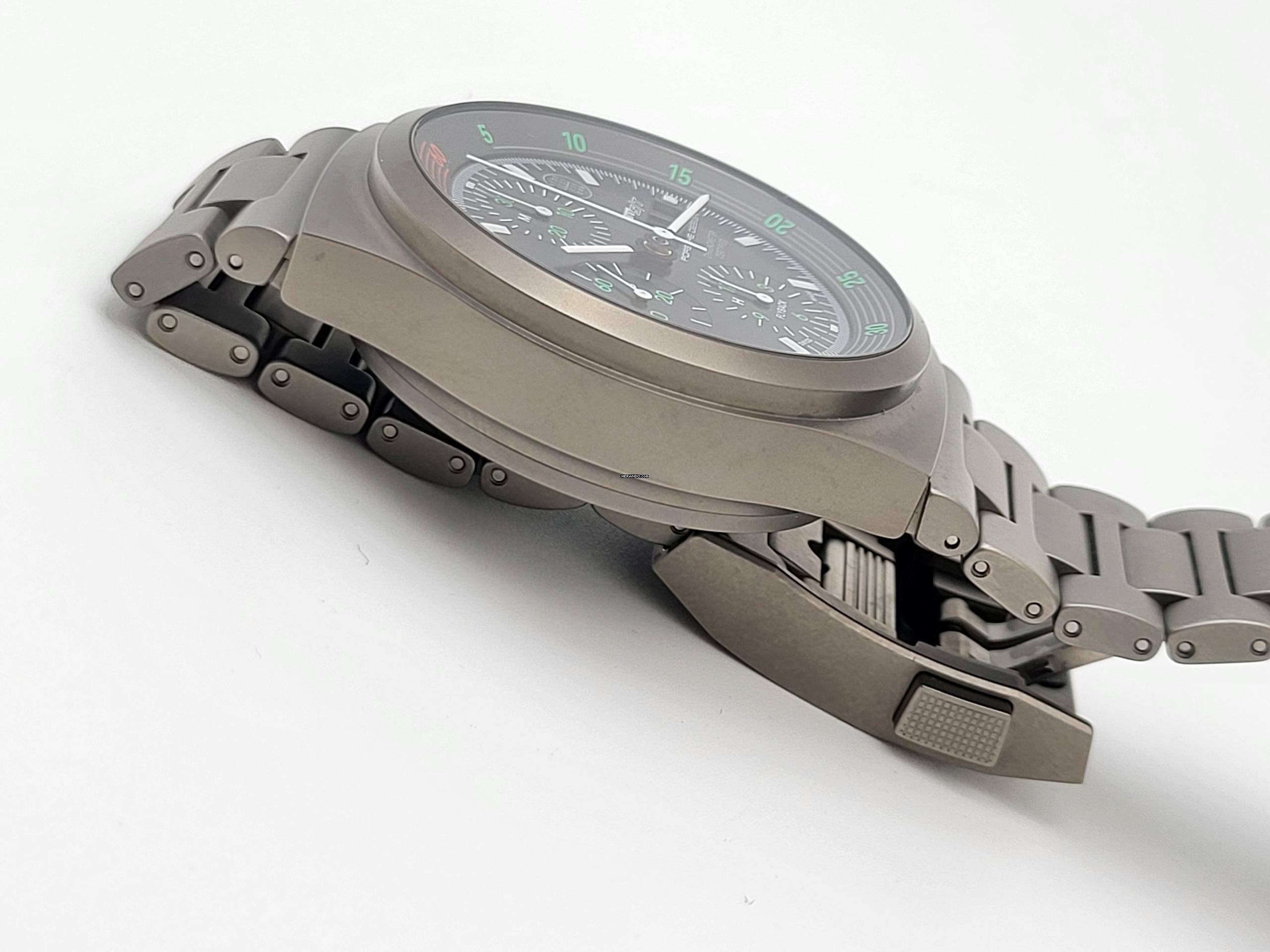 Thumbnail von Porsche Design 911 S/T Chronograph 1 Titan Limited Edition new Full Set