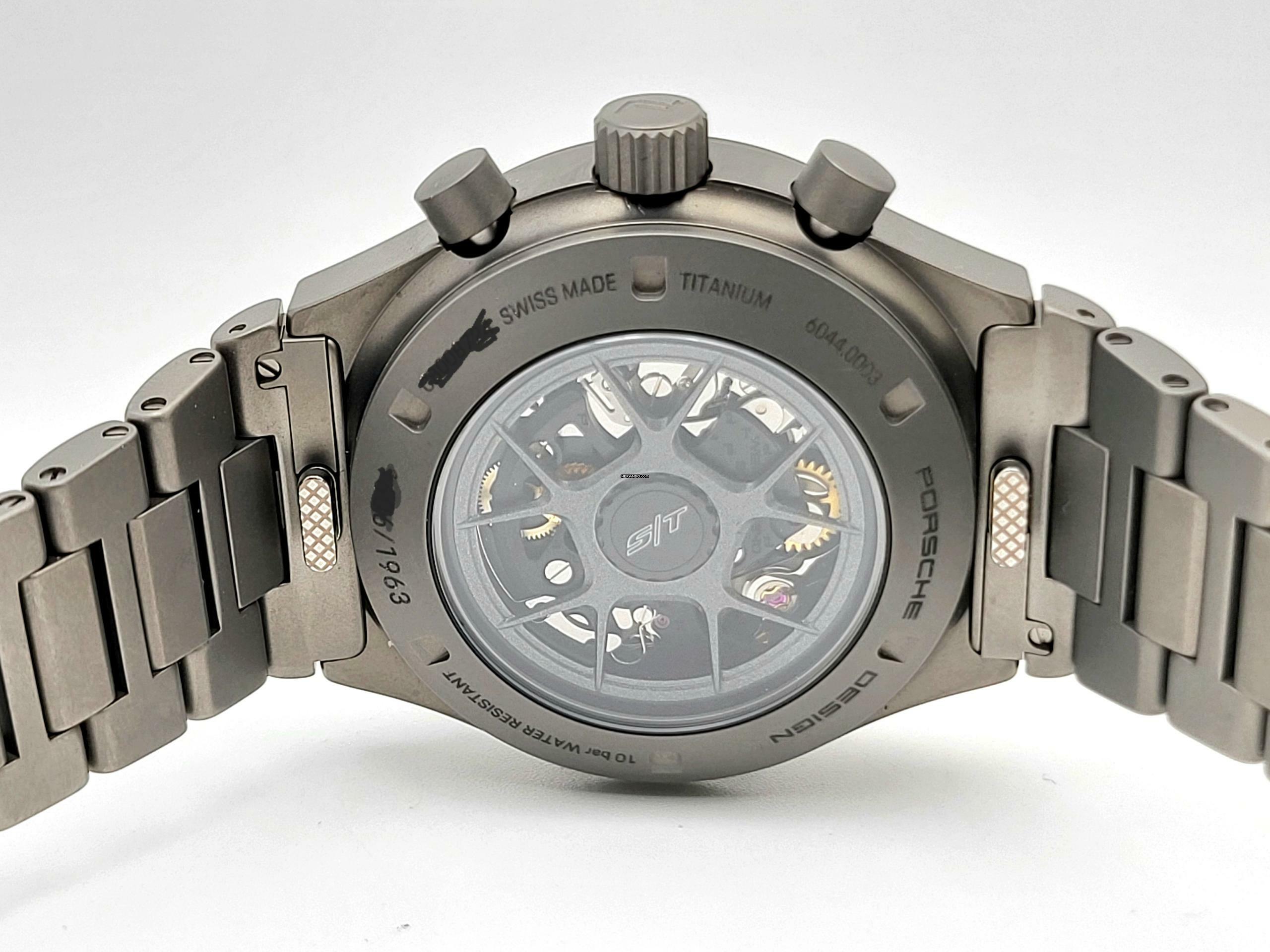 Thumbnail von Porsche Design 911 S/T Chronograph 1 Titan Limited Edition new Full Set