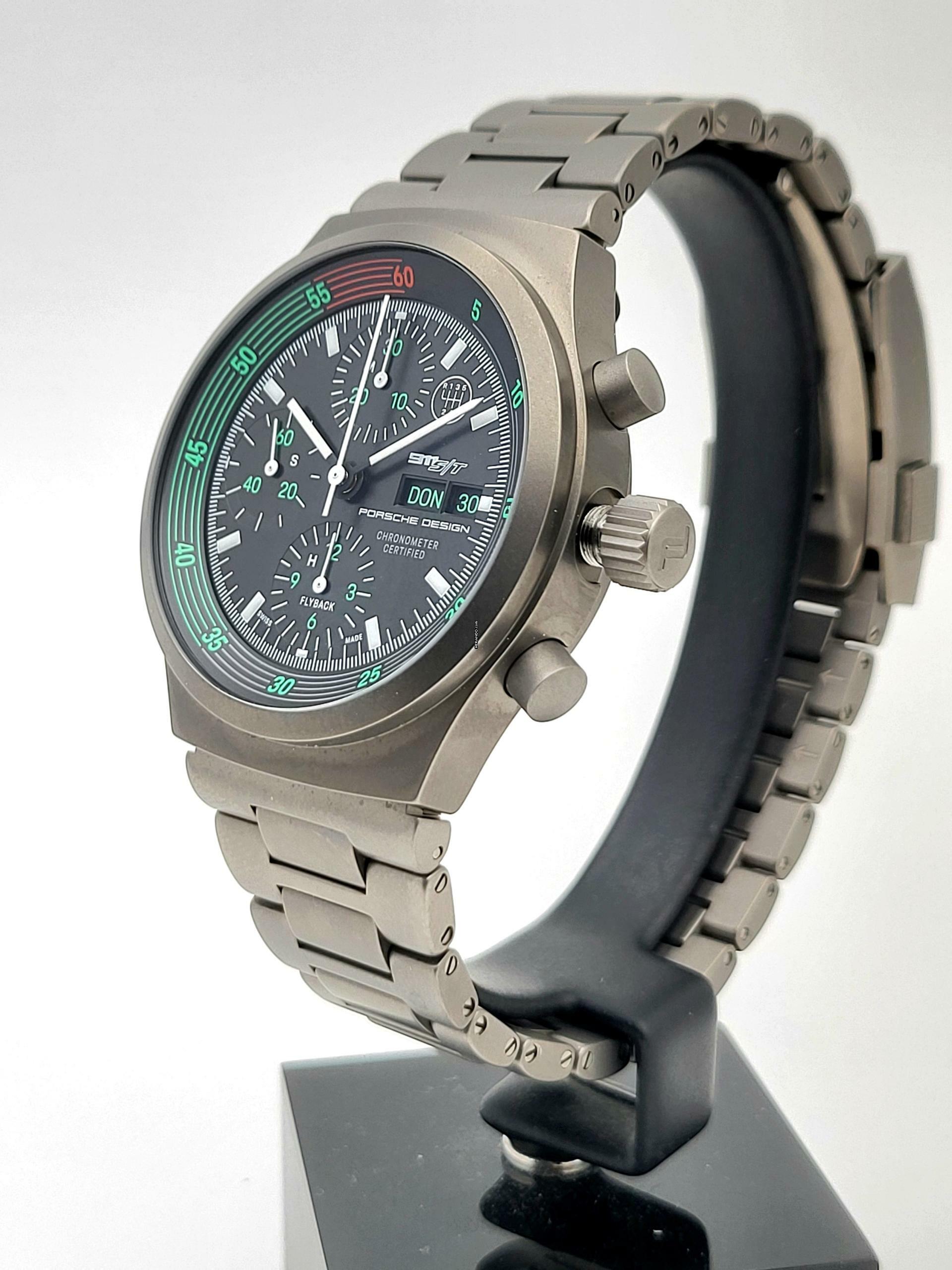 Thumbnail von Porsche Design 911 S/T Chronograph 1 Titan Limited Edition new Full Set