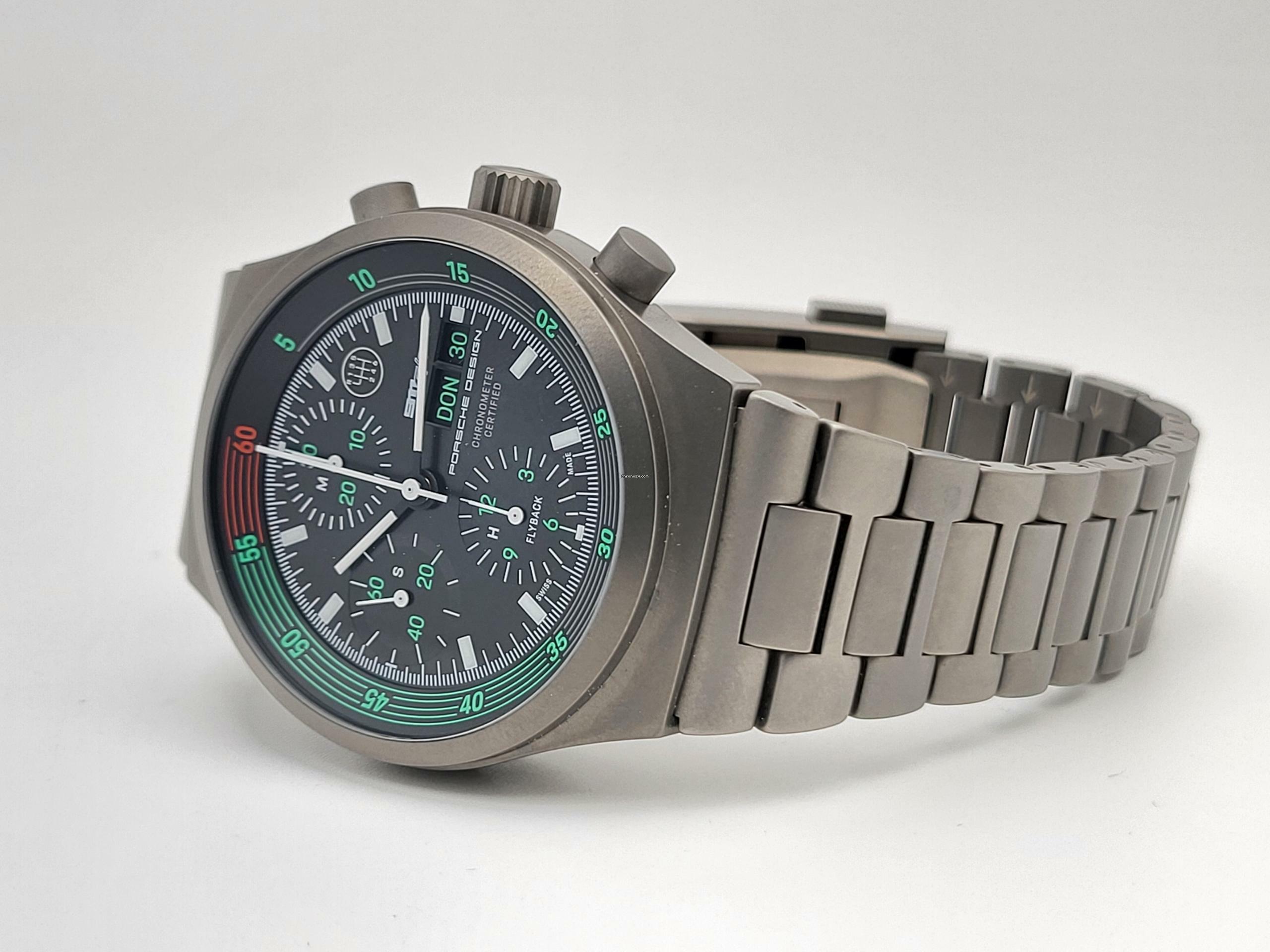 Thumbnail von Porsche Design 911 S/T Chronograph 1 Titan Limited Edition new Full Set