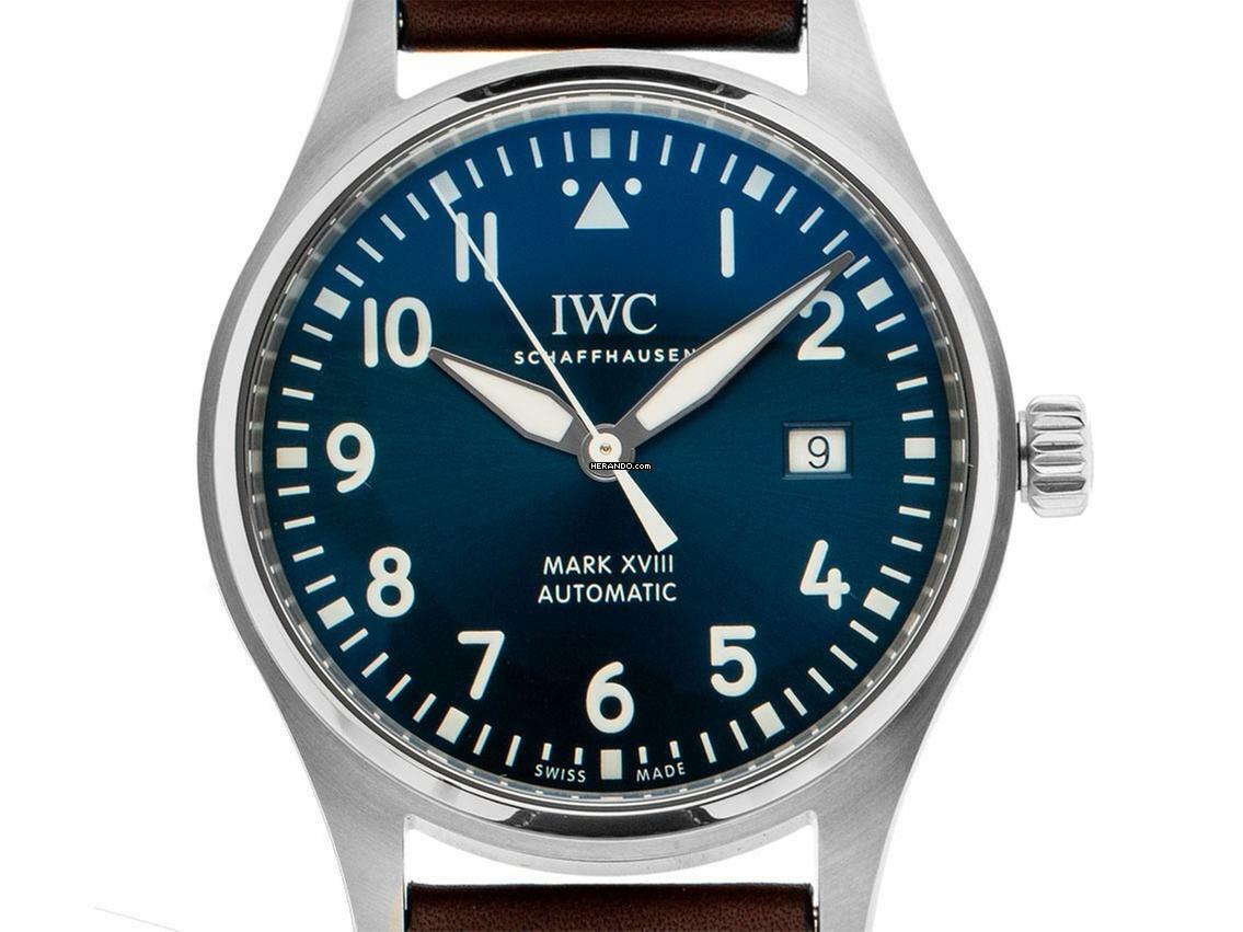  IWC Fliegeruhr Mark Pilot’s Watch Mark XVIII Edition Le Petit Prince Ref.IW327010 2019 original Box wie Neu Vintage Pilot’s Watch Mark XVIII Edition Le Petit Prince 