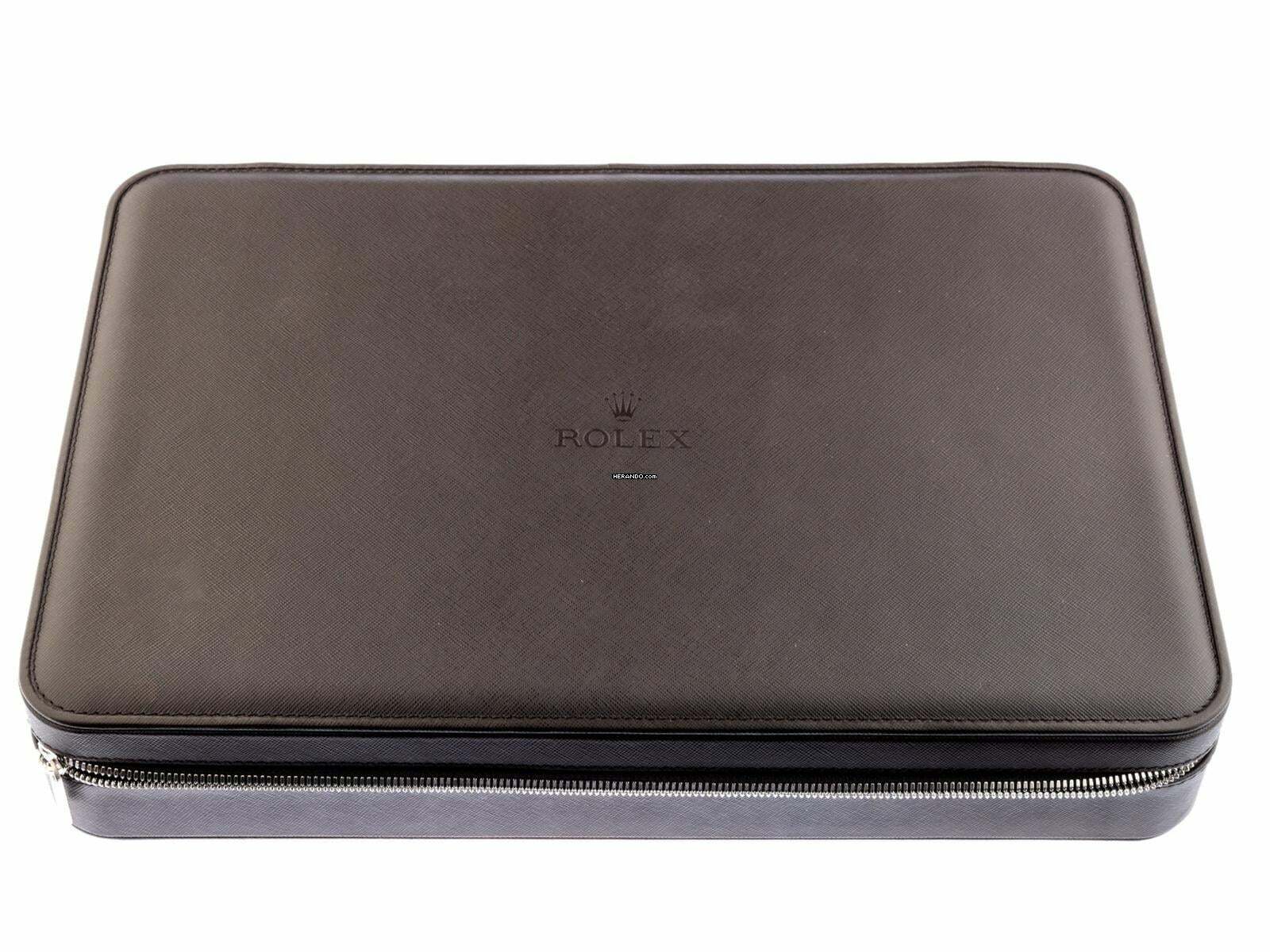 Rolex Box für 12 Uhren Leder Rolex Box für 12 Uhren
