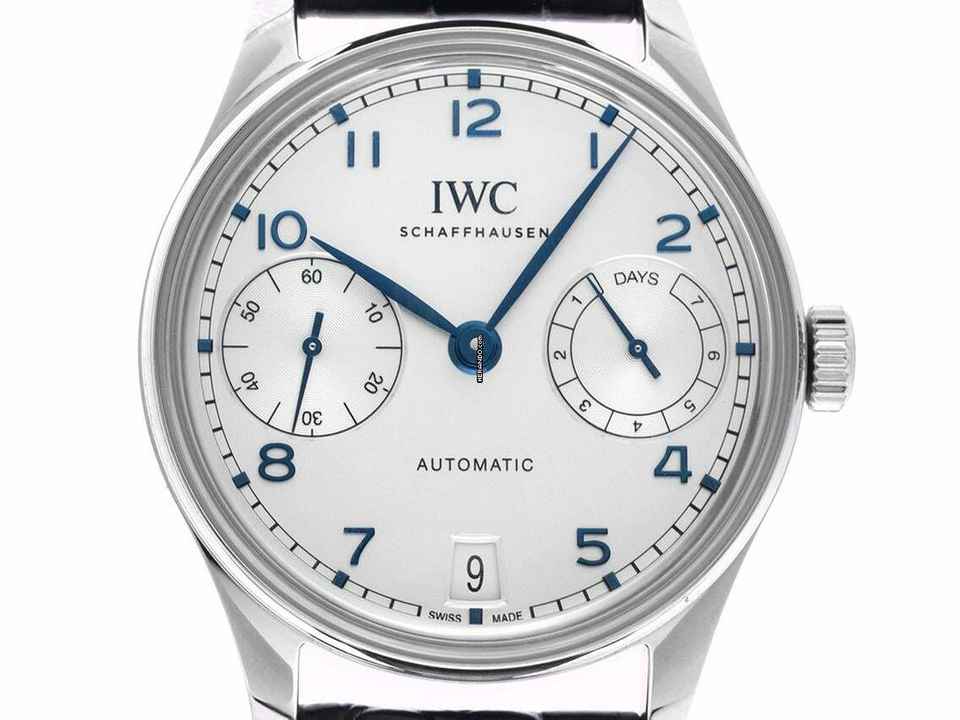  IWC Portugieser Automatik Ref.IW501702 2025 Full Set Ungetragen Portugieser Automatic Krokoleder Faltschließe 