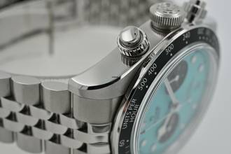 Thumbnail von Tudor Heritage Black Bay Chronograph 79360N Tiffany Flamingo Blue Dial