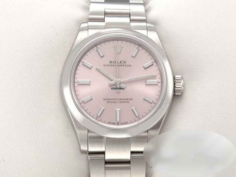  Rolex Oyster Perpetual 31 277200 Edelstahl Automatik Stahl Damen Lady Stainless Steel Oyster-band Chronometer 
