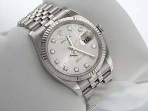 Thumbnail von Rolex Datejust 36 36mm 116234 2014 Stahl Weissgold 750 Diamanten Automatik Stainless Steel 18kt White Gold Jubilé-band Chronometer Oyster