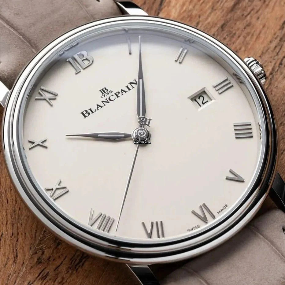  Blancpain Villeret Ultraflach Extraplate NEW FULL SET 