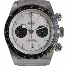 Thumbnail von Tudor Black Bay Chrono Chronograph 79360N white dial Full Set