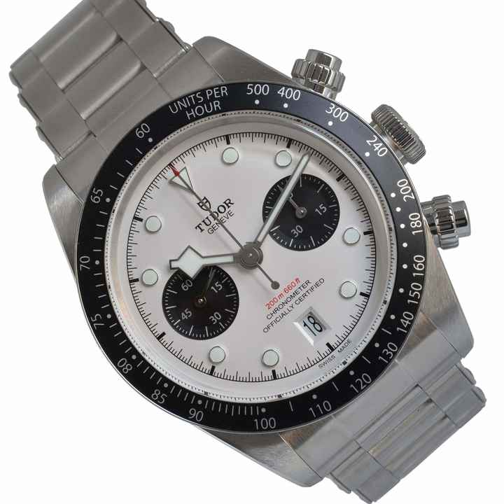  Tudor Black Bay Chrono Chronograph 79360N white dial Full Set 