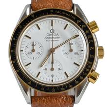 Thumbnail von Omega Speedmaster Reduced chronograph white dial Automatic 1994