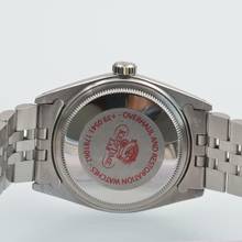 Thumbnail von Rolex Datejust 36 16014 blue dial Full Set 1979