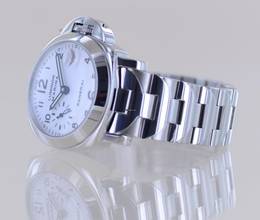 Thumbnail von Officine Paneral Luminor Marina PAM00051 Stahlband Automatic white dial rar 40mm B+P