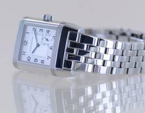 Thumbnail von Jaeger-LeCoultre Grande Reverso Stahl Klassiker 8-Tage Power Reserve arabic dial rar