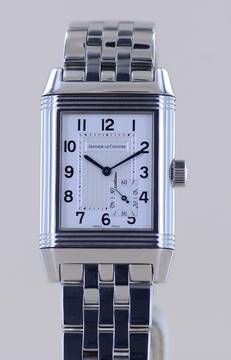  Jaeger-LeCoultre Grande Reverso Stahl Klassiker 8-Tage Power Reserve arabic dial rar 