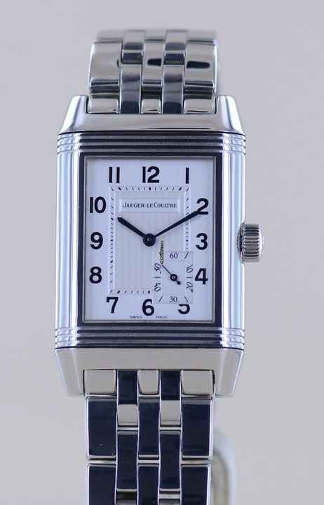  Jaeger-LeCoultre Grande Reverso Stahl Klassiker 8-Tage Power Reserve arabic dial rar 