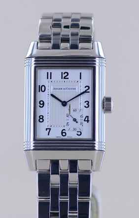  Jaeger-LeCoultre Grande Reverso Stahl Klassiker 8-Tage Power Reserve arabic dial rar 