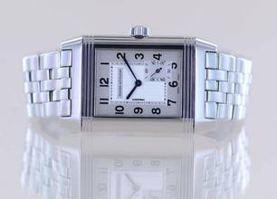 Thumbnail von Jaeger-LeCoultre Grande Reverso Stahl Klassiker 8-Tage Power Reserve arabic dial rar