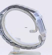 Thumbnail von Cartier Santos Galbée De Cartier Galbée Stahl silver roman dial Klassik Automatik Lady B+P