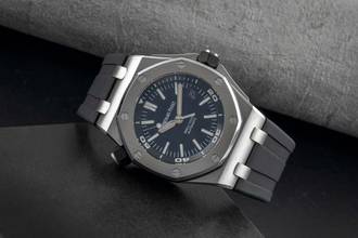 Thumbnail von Audemars Piguet Royal Oak Offshore Diver Stahl Automatik Ref 15710ST.00.A002CA.01 Box & Papiere