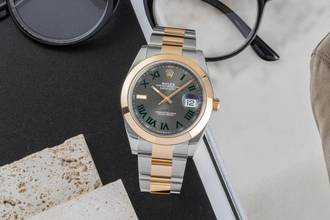 Thumbnail von Rolex Datejust 41 Wimbledon Stahl / Gold Oyster Perpetual Ref. 126303 B&P 2021