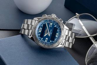 Thumbnail von Breitling B-1 Chronograph Stahl Quarz Herrenuhr Ref. A6836215/C511 B&P 2001